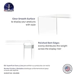 Marketing Holders Acrylic Riser Display Stand 8