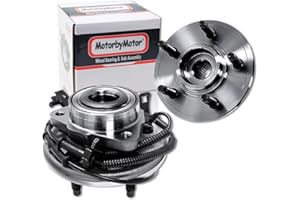 MotorbyMotor 515078 Front Wheel Bearing Hub Assembly for 2006-2010 Ford Explorer, 2007-2010 Ford Explorer Sport Trac, 2006-2010 Mercury Mountaineer Wheel Hub Bearing Assembly w/ABS 5 Lugs 2pc