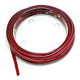 Red Pinstripe Car Front Decal - 15-19 Subaru WRX