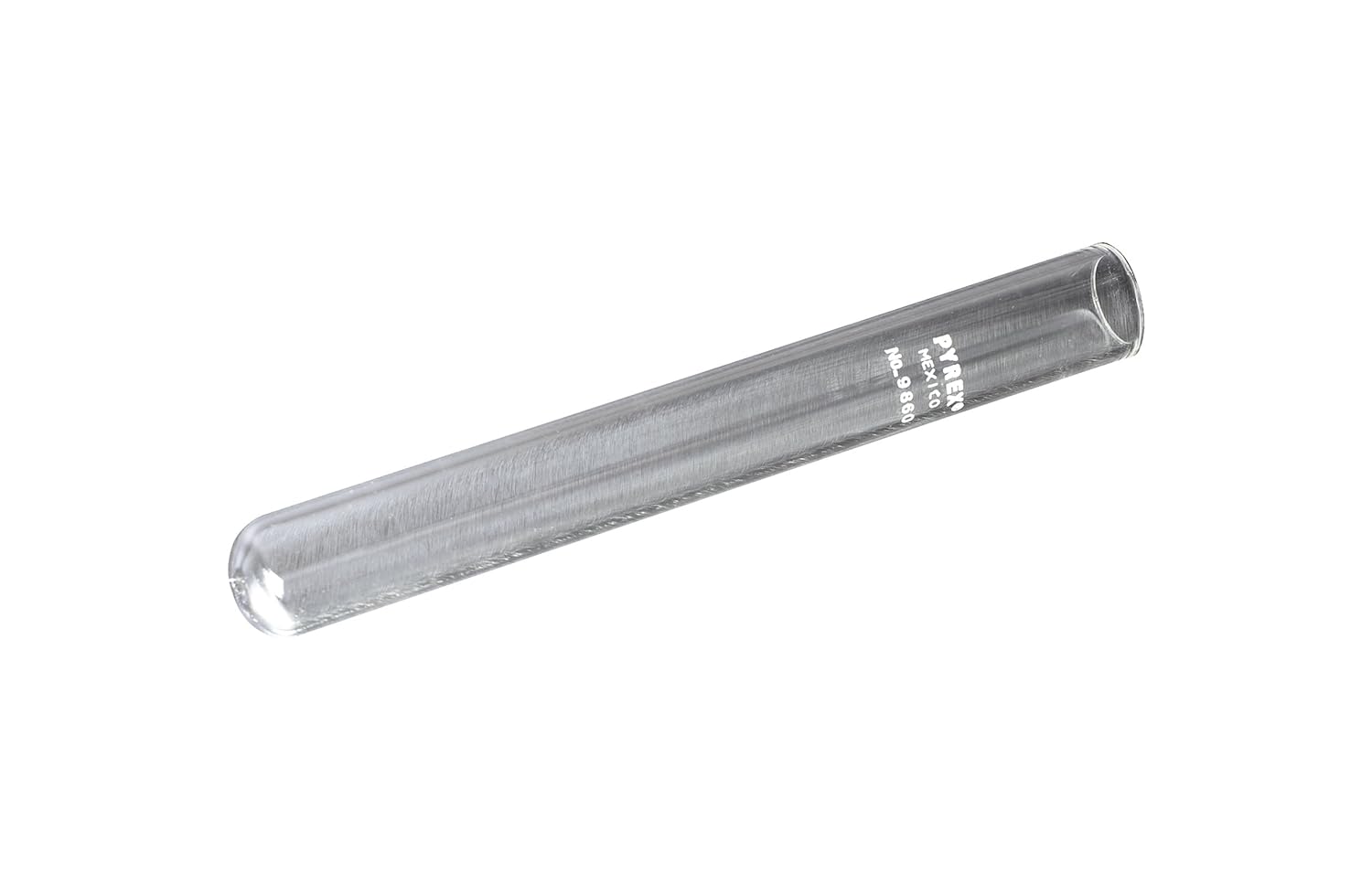 Corning Pyrex Borosilicate Glass Heavy Wall Rimless Ignition Tube, 25mm Outer Diameter x 200mm