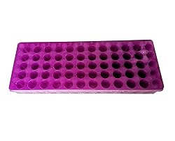 Tube Rack Double Panel 60 Positions Polypropylene