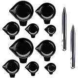 JUXYES 10PCS 5 Sizes Plastic Weighing Powder Pan