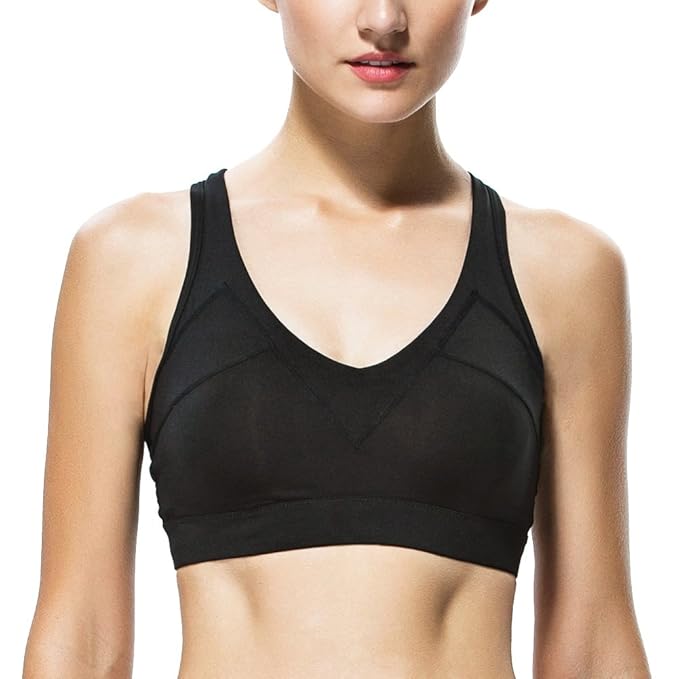 reggiseno sportivo incrociato dietro