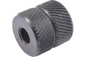 HHIP 2220-0016 Diamond Shape-Medium Knurling Wheel, 3/4" x 3/8" x 1/4"