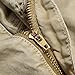MorryOddy Men's Cotton Loose Fit Multi Pocket Cargo Shorts Coffee 40