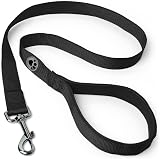 igadgitz Home Padded Handle Dog Lead Leash Black 122cm 4ft