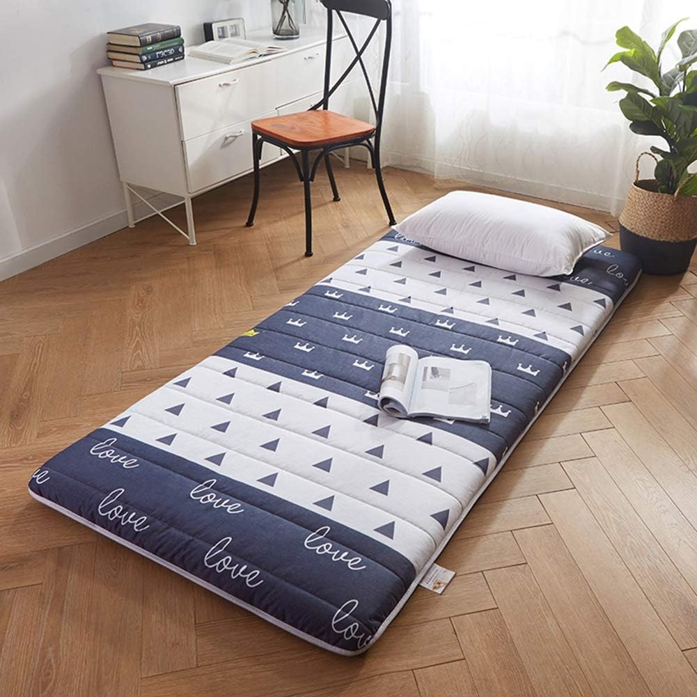 WYJHNL Mattress Pad Thicken Folding Tatami Mattress for Home, Floor, Student Dormitory, Bed,C,90x200cm(35x79inch)