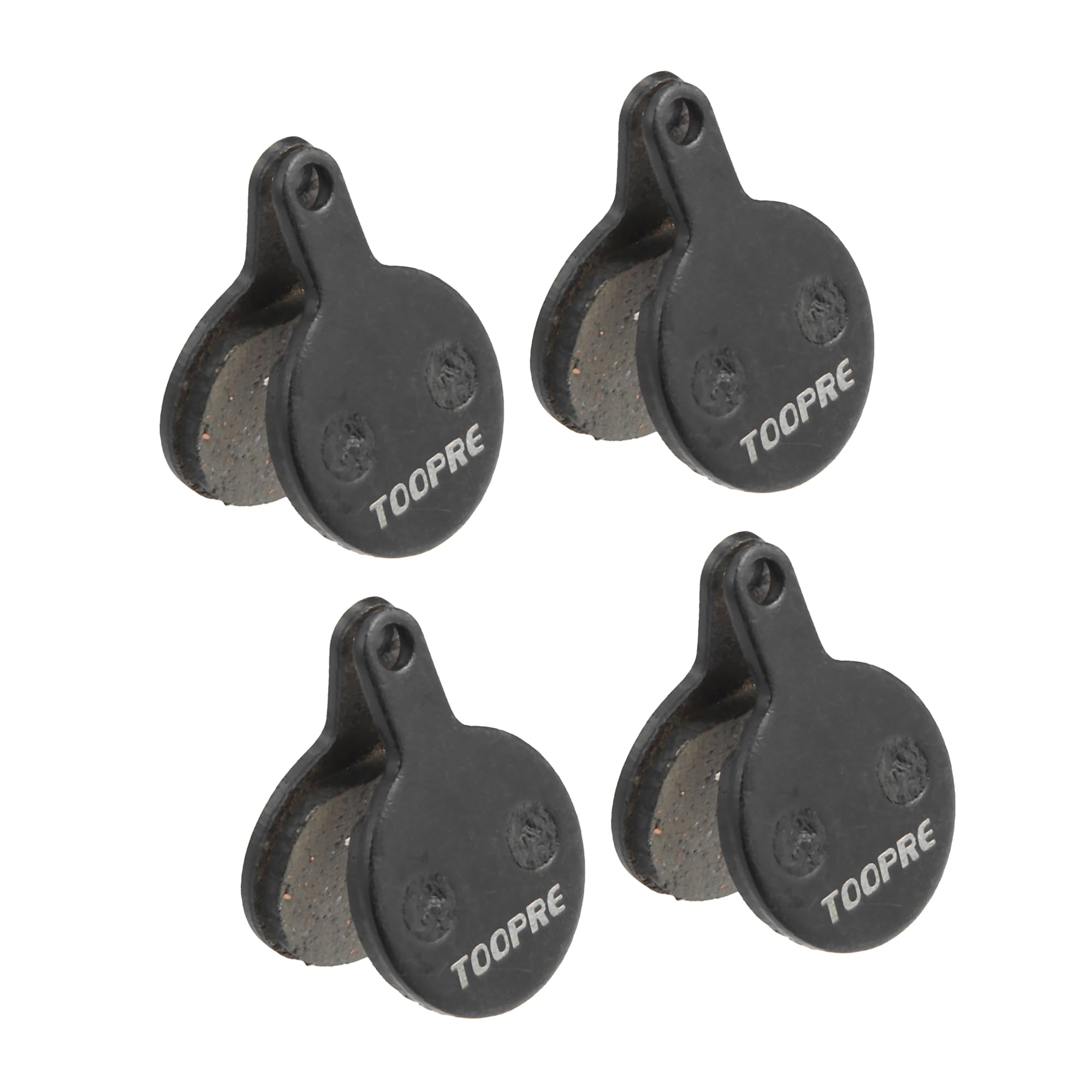 A ABSOPRO Resin Bicycle Disc Bike Brake Pads for Tektro IOX Novela Set of 8