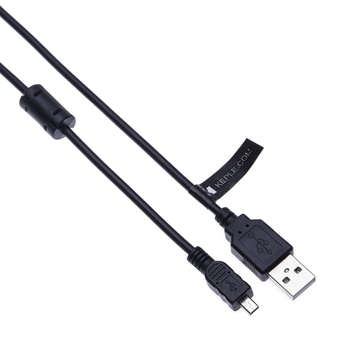 USB Cable Lead Cord by Keple Compatible with Nikon D750 / D3300 / D