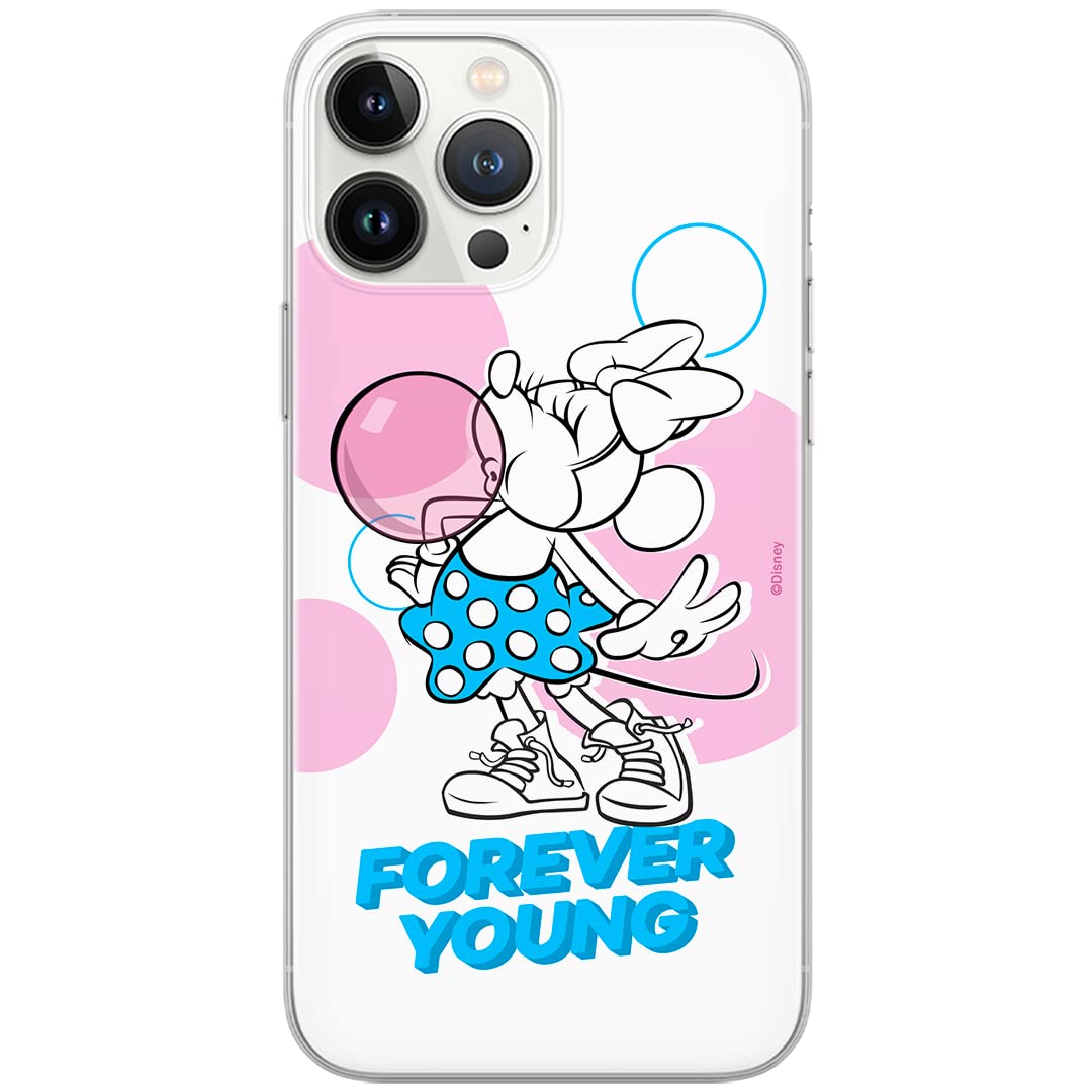ERT GROUP mobile phone case for iPhone 13 PRO original and officially licensed Disney pattern Minnie 055 optimally adapted to the shape of the mobile phone, case made of TPU