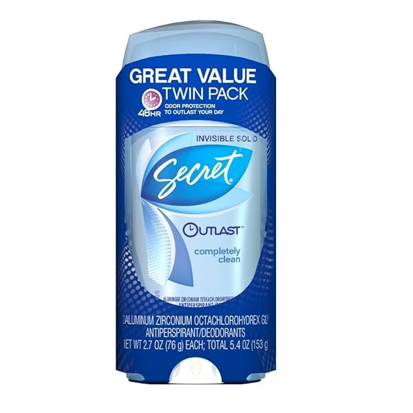 SECRET OUTLAST XTEND COMPLETELY CLEAN CLEAR GEL ANTIPERSPIRANT...
