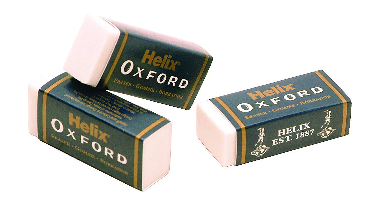 Helix YS3020 Oxford Small Eraser-Sleeved