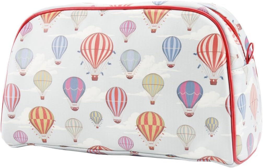 CGB UK 'Up Up & Away' WASH Make Up BAG Large - Hot Air Balloon Design