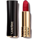 Lancôme L’Absolu Rouge Drama Matte Lipstick, Ultra Matte Finish, 8HR Full Coverage Color with Ceramides, Hyaluronic Acid, Rose Extracts for Moisture & Comfort, Smudge-Resistant