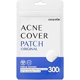AVARELLE Original Hydrocolloid Acne Pimple Patches for face (300 Count) | Hydrocolloid Pimple Patches for Face, Zit Patches, Spot Stickers, Acne Dots, Tea Tree, Cica, Calendula, Vegan, Cruelty Free