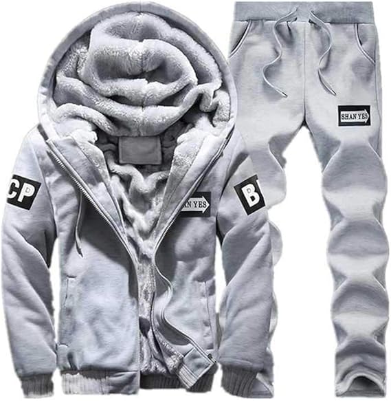 Amazon メンズ コート スポーツスーツ おしゃれ ジャージ 上下セット 部屋着 パーカー カーディガン 上下スーツ 2点セット フード付き パーカー トレーナー 大きいサイズ 冬 防寒 トレーナー アウター Helloyami トレーナー パーカー 通販