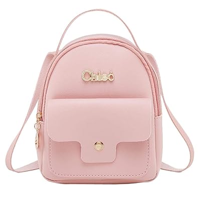 LMRYJQ Mode Damen Schultern kleiner Rucksack Brief Geldbeutel Handytasche Mini-Tasche Handtasche