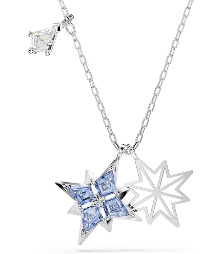 Amazon.com: Swarovski Magic pendant and brooch, Snowflake, Blue
