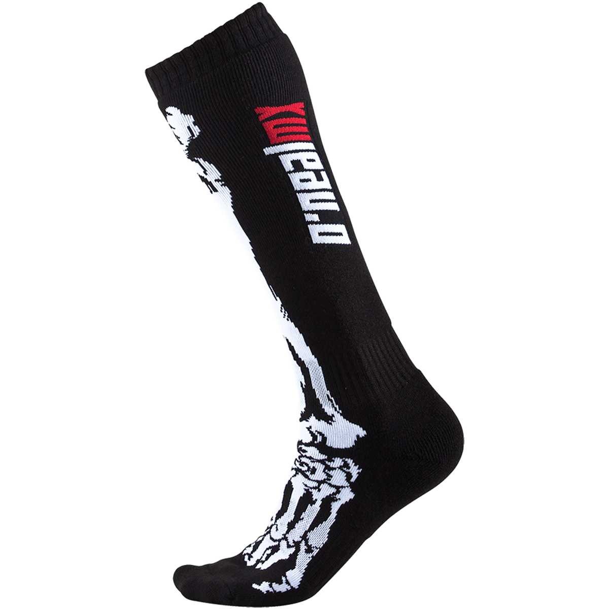 O'Neal Pro MX Sock XRay Skull One Size Kniestrümpfe Fah