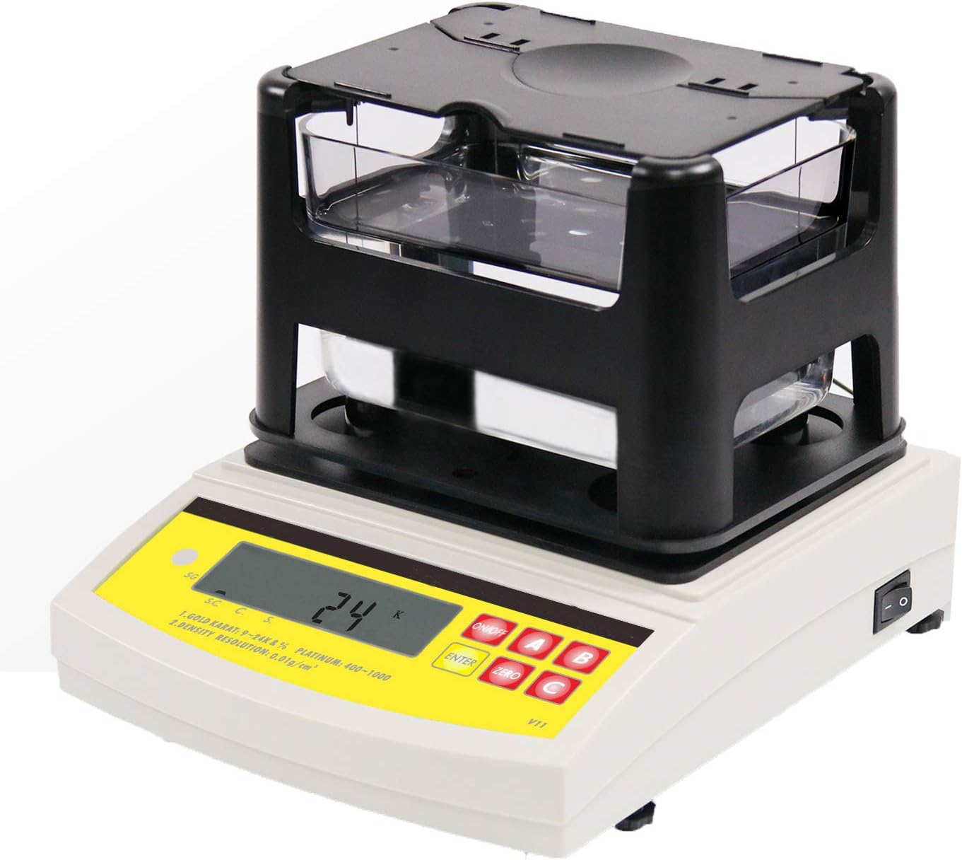 Digital Electronic Gold Purity Tester Meter Precious Metal Gold Purity