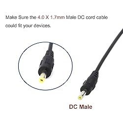COOLM 4.0MM DC Power Extension Cable, 10ft