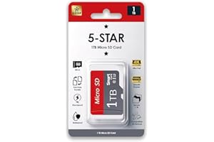 INKJETSCLUB 1TB Micro SD High Speed Memory Card for Car Navigation,Smartphone,Portable Gaming Devices,Camera and Drone