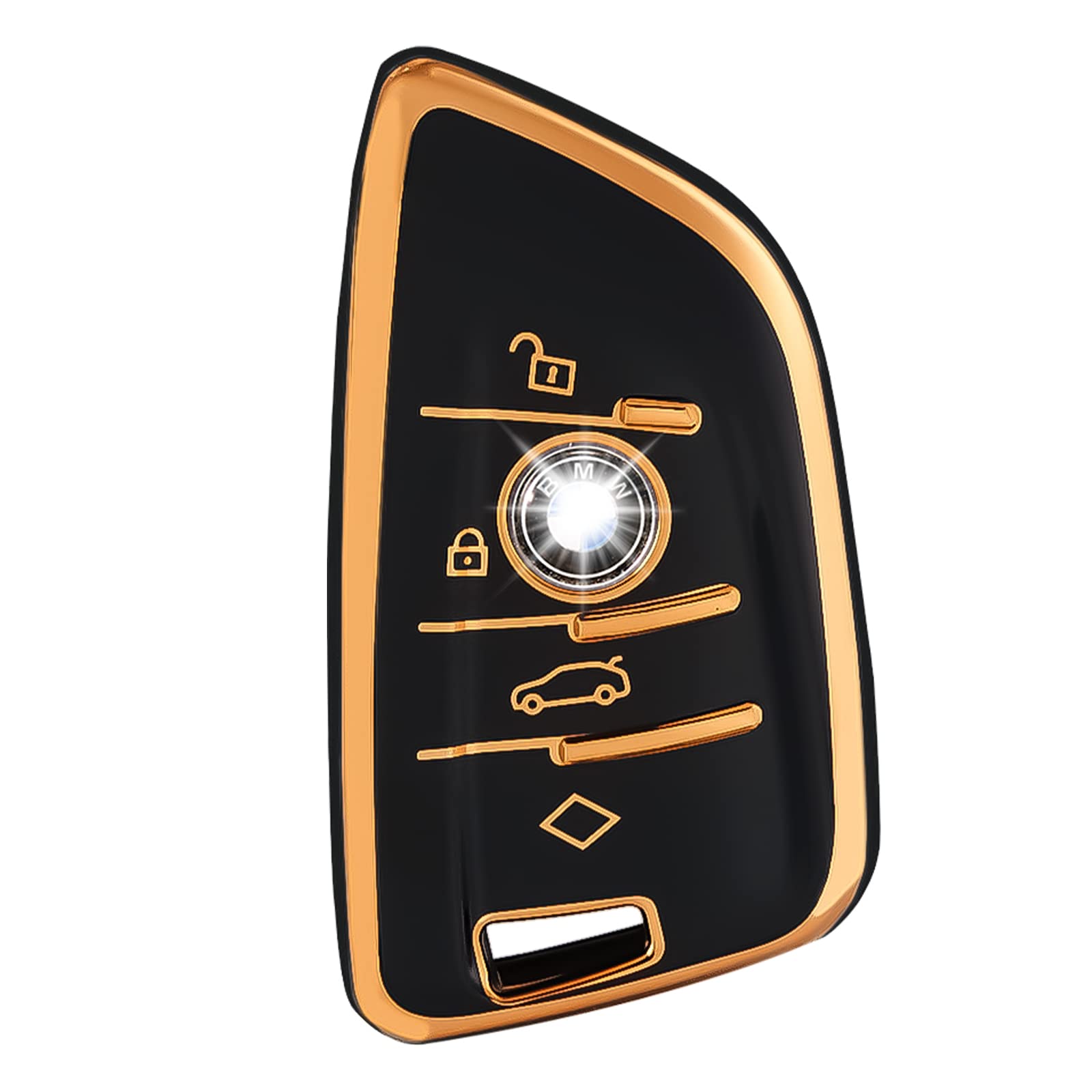 OFFCURVE Car Key Cover - BMW Compatible: 1, 2, 3, 4, 5, 6 Series & X1, X2, X3, X4, X5, X6