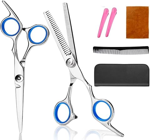 Amazon Coofo すきばさみ 散髪ヘアカット ハサミ 理髪はさみセット ヘアカット ハサミ ステンレス製 カットハサミ プ Coofo ハサミ すきバサミ 通販
