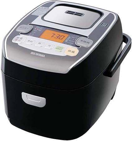 Amazon アイリスオーヤマ 圧力ih炊飯器 3合 圧力ih式 31銘柄炊き分け機能 極厚火釜 大火力 玄米 ブラック Rc Pa30 B アイリスオーヤマ Iris Ohyama ホーム キッチン 通販