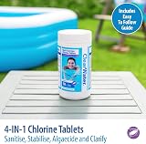 Clearwater 1 kg Multifunction Chlorine Tablets 4-in-1 Dispenser 50x20g view 4