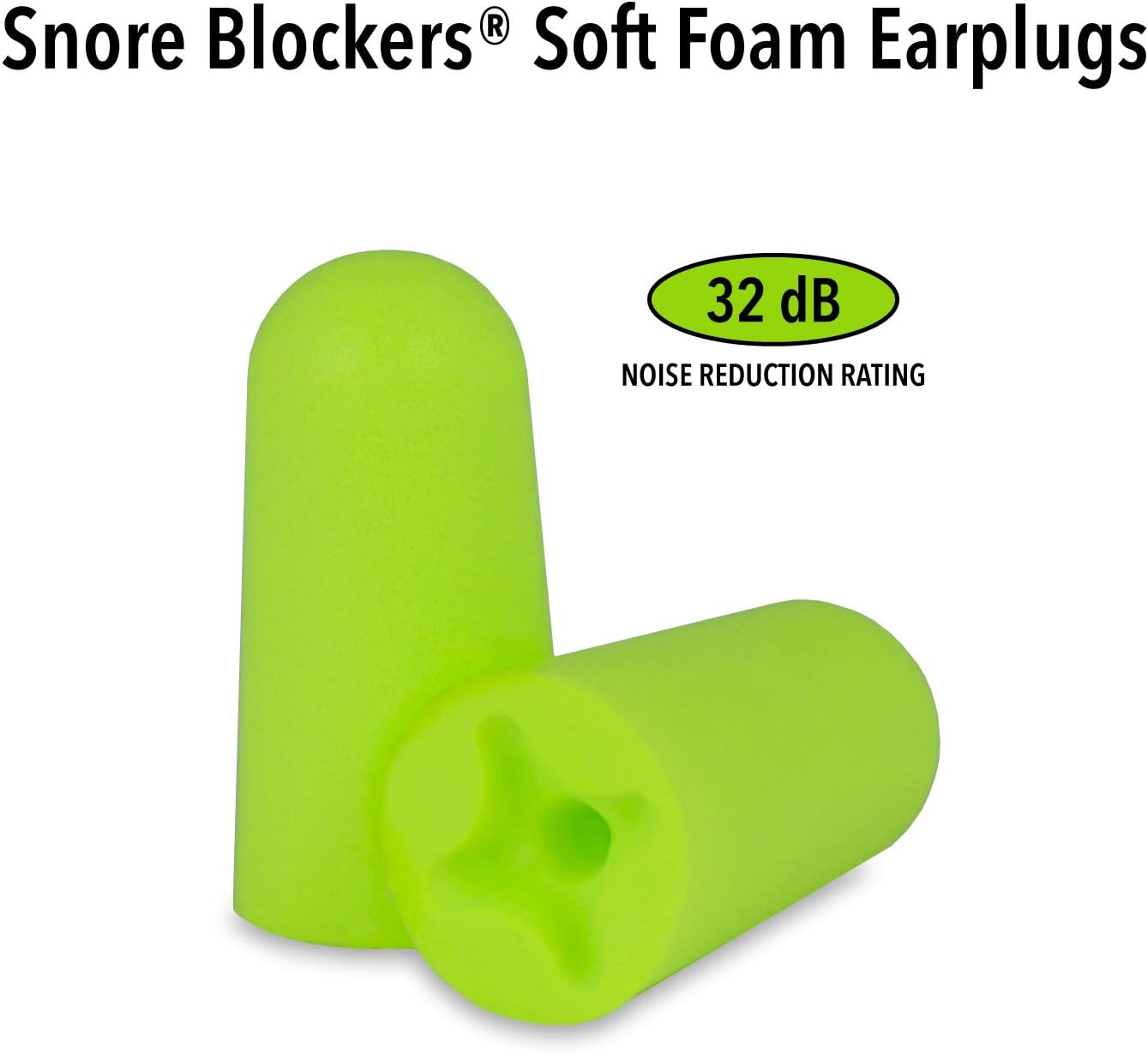 Mack's Snore Blockers Soft Foam Earplugs - 12 Pair: Health & Personal Care