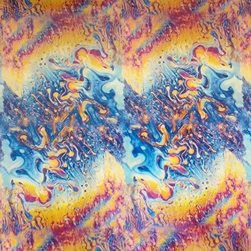 TSAUTOP Hydrographics Film 1.6FT Width Water Transfer Printing Film (1.6FTX6.6FT)