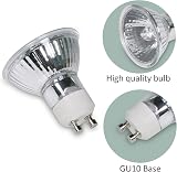 Comyan GU10 Halogen Bulbs 35W 230V 2800K 40 Degree 6 Pack Dimmable view 3