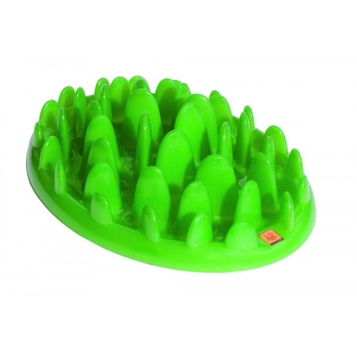Company of Animals GREEN Mini Slow Interactive Feeder for Dogs, Best Fun Slow Feeder Dog Bowl, Anti-Gulp, Gobble Stopper, Mental Stimulation Dog Puzzle, Suitable for Puppy & Small, Medium & Large Dogs