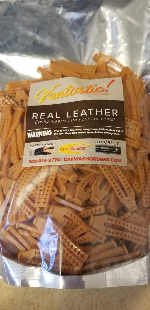 Aroma Disc Air Fresheners Real Leather 10 Count