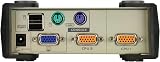 AS ONE Aten CS82U 2-Port PS2 USB KVM Switch Metal Desktop w/ Cables view 6