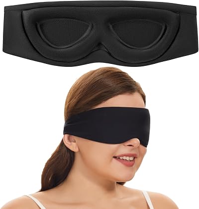 ALASKA BEAR Sleep Mask Side Sleepers Cup-Shaped Extra-Soft 100% Blackout