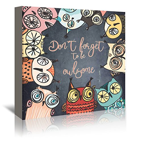 Eclectic, Fun and Charming Owl Wall Decorations Home Wall Art Decor