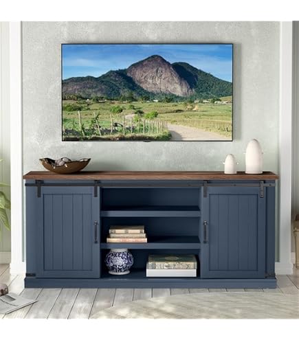 Amazon.com: LIVILAND 68 in. TV Media Stand for TV up to 75 in