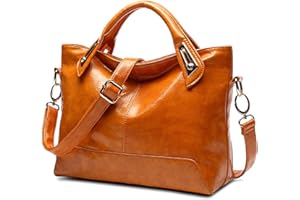 PHEVOS Fashion Handbags Tote Bag Hobo Purse Satchel Shoulder Bags Soft PU Leather for Women,Ladies