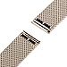 for Fossil Gen 4 Q Venture HR/Gen 3 Q Venture Watchband, TRUMiRR 18mm Watch Band Milanese Loop Stainless Steel Strap for Huawei Watch 1st/Fit Honor S1, 36mm Daniel Wellington,Rose Gold