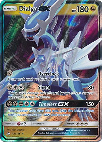 Dialga GX - 100/156 - Ultra Rare - Sun & Moon: Ultra Prism
