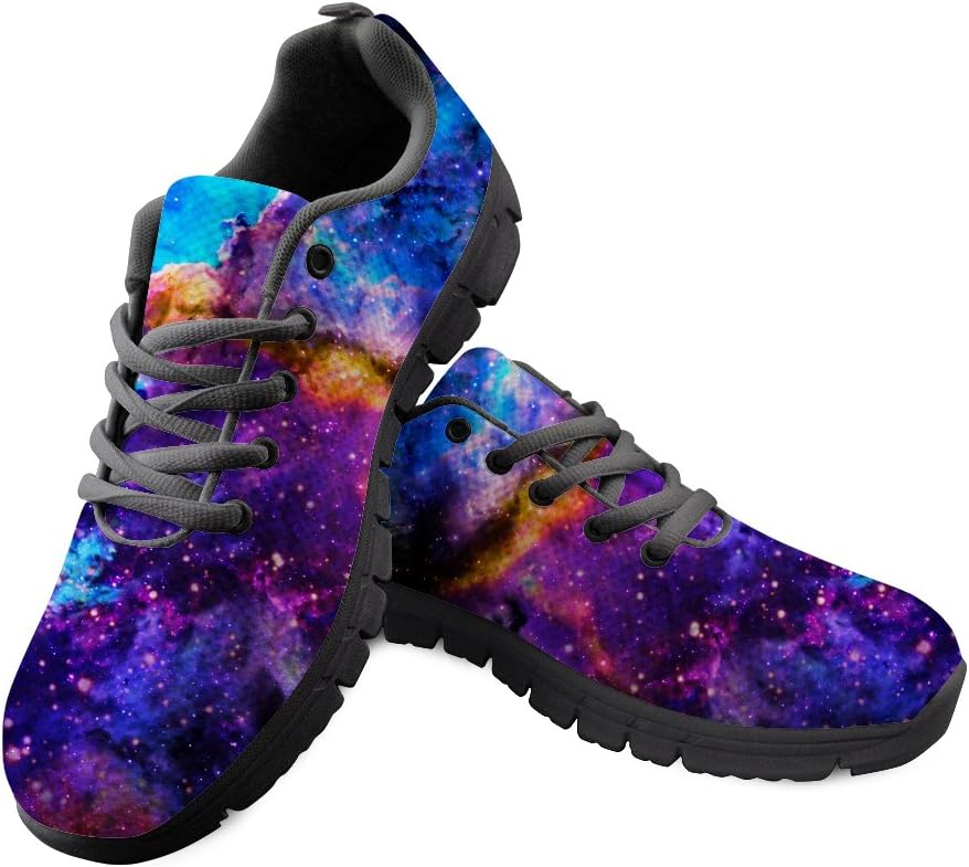 doginthehole Womens Lightweight Mesh Sport Running Shoes Flat Fitness Gym Footwear