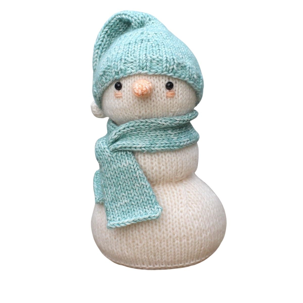 Hardicraft Crochet Kit for Making Yourself with Instructions and Material for Snowman Seb, Approx. 21 cm