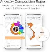 23andMe Ancestry DNA Test Kit - 4500+ Locations, Traits, Reports view 2