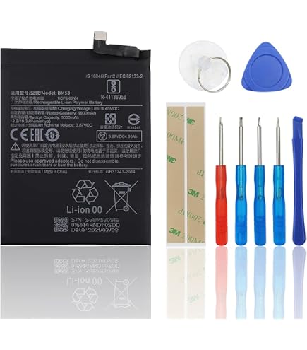 Batterie De Remplacement 5000mAh Pour Xiaomi Mi 10T Et Mi 10T Pro - Neuf Avec Outils