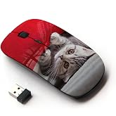 KOOLmouse [ Optical 2.4G Wireless Mouse [ Cute American Kitten ]