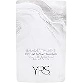 YRS Galanga Twilight Purifying Coconut Aromatherapy Foam Bath, Bamboo Charcoal, Citrus, and Epsom Salt Natural Bubble Bath