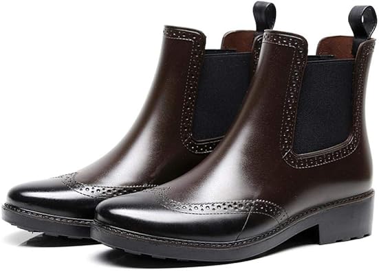 Amazon Yxsueh レインシューズ ショートブーツ レディース レインブーツショート 雨靴 晴雨兼用 無地 快適 ファッション 日常着 通勤 通学 花見 防水 滑り止め 軽量 台風 梅雨対策 Yxsueh レインシューズ