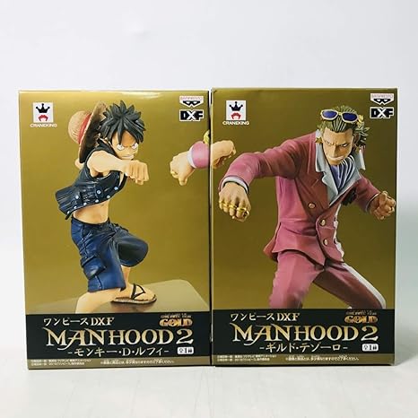 Amazon ワンピース Film Gold Dxf Manhood2 モンキーdルフィ ギルドテゾーロ 2種セット アイドル 芸能人グッズ 通販
